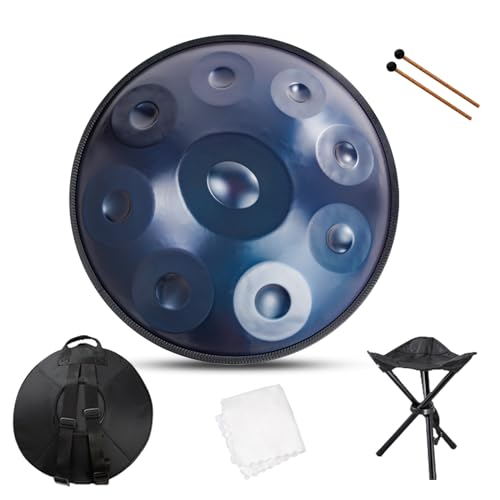 Steel Drum Handpan 22 pulgadas 9 tonos Azul