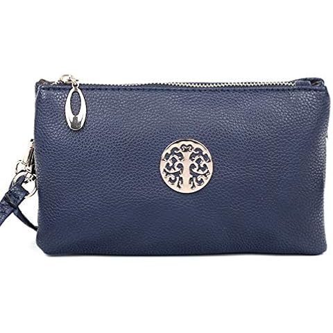 Viva London Dark Blue Clutch Bag Cover