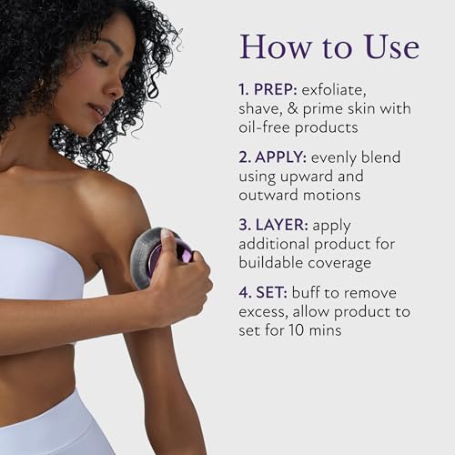 Westmore Beauty Body Coverage Perfector – Waterproof Leg & Body Makeup - Tattoo Cover Up Makeup - 3.5 Oz (Natural Radiance) - Image 7