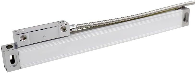 LIAMOS Linear Ruler Linear Scale for Lathe Mill CNC Machines Working Length 0-1000mm 5U 5V TTL Signal Linear Encoder,Precise Measurement(Working Length 700mm)