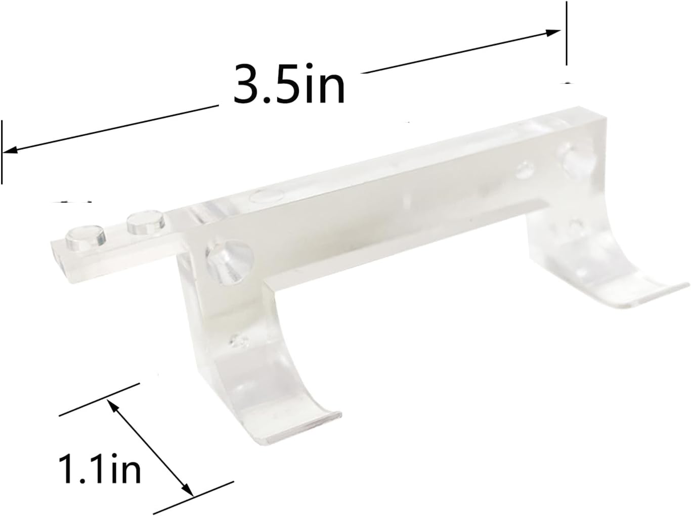 TEYOUYI Wall Mount for Any Lego Speed Champions Sets Wall Mount for Lego Speed of Champions with a Base for The Pilot,Wall Mount for Brick Cars and Figure 12pcs Transparent