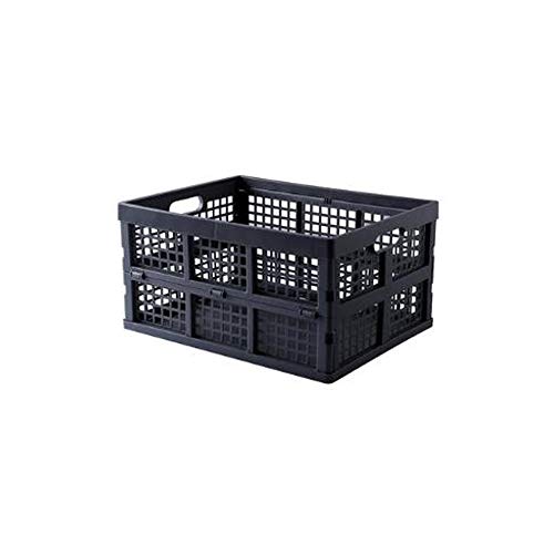 Caja de almacenamiento plegable de gran capacidad gris oscuro para textil 2