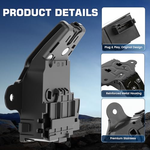 Image of Rear Trunk Latch Actuator for Chevrole Chevy Cruze Impala Malibu Sonic Corvette Camaro Buick Regal Lacrosse Verano Allure Cadillac ATS ELR XTS CTS Replaces 940-108 13501988