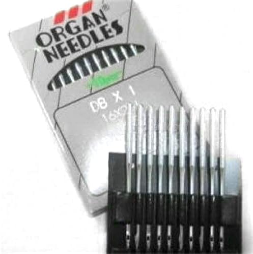 100 Organ DBX1 16X257 16X95 Industrial Sewing Needles (Size 10 (Metric 70))