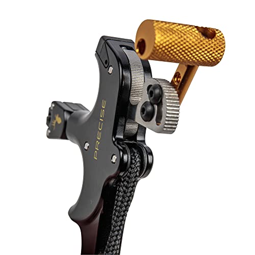 Trophy Ridge AFL1141T Precise Bow Archery Release - 4-Finger Design For Full Drawing Power, Torque-Free 360° Rotation, Smooth Release, Adjustable Thumb Trigger And Caliper Tension thumb #5
