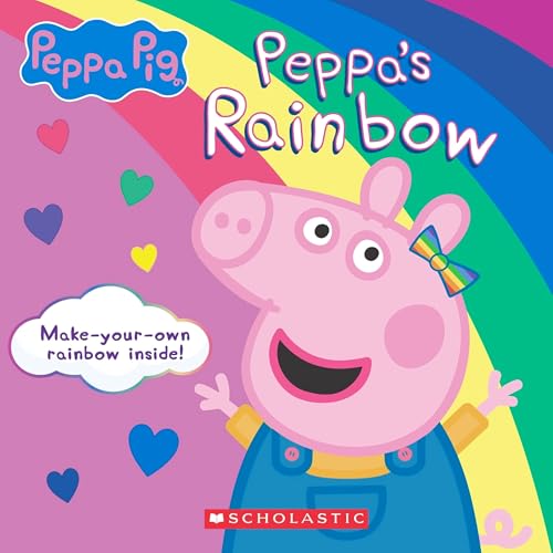🌈 Peppa Pig Peppa&rsquo;s Rainbow 🌈 Stories for Kids Read Aloud [ READ ALONG VIDEO ON SPOTIFY ] Podcast Por  arte de portada