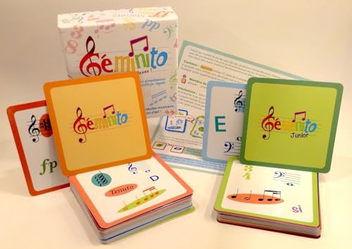 Jeu de carte musical Géminito pour surmonter les blocages du solfège - 3