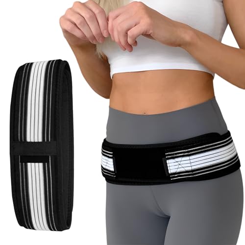 CATOR Antideslizante Cinturón de Soporte Sacroilíaco Cinturones Iumbares transpirable cinturón de soporte de la parte inferior de la espalda Ajustables Cinturón de Alivio del Dolor de Ciática