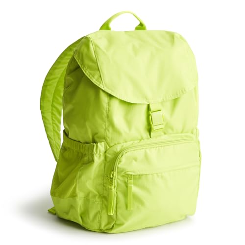 Image of Vera Bradley Women's Ripstop Berkhill Backpack, Lime Green, One Size
