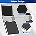 DMFLY Business Card Holder with Ultra Slim Design, Business Card Case with Premium PU Leather, Suit Pocket Metal Card Holder for Women/Men, Magnetic Closure Quick Access Cards, Small and Easy to Carry