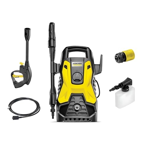Kärcher Lavadora de Alta pressão Prática Black, 1500 PSI/Libras, 1400W, 300L/h com Aplicad... Kärcher Lavadora de Alta pressão Prática Black, 1500 PSI/Libras, 1400W, 300L/h com Aplicad...