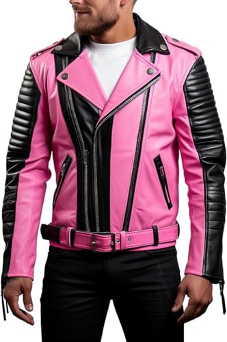 PINK LIBERTA ピンクリベルタ 裏地ペイズリー レザージャケット M PINK LIBERTA ピンクリベルタ 裏地ペイズリー レザージャケット M