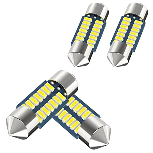 Bombilla LED para auto 31mm 4 piezas blanca