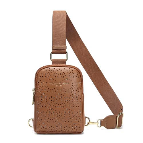 Image of INICAT Lightweight Small Crossbody Sling Bag for Women | Mini Travel Purse,Multi-pocket with Card Slots,Durable Vegan Leather,Everyday Carry