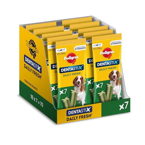 Pedigree Denta Stix Fresh/Zahnpflege-Snack für mittelgroße Hunde