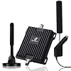 Cell Phone Signal Booster for Cars and SUVs | Boosts 4G LTE 5G Data & Volte for Verizon AT&T | Strong Magnetic Roof…