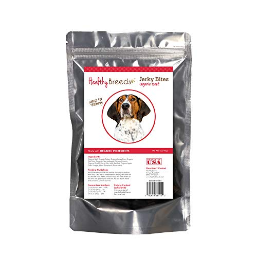 Healthy Breeds Treeing Walker Coonhound Jerky Bites Beef Recipe Dog Treats 5 oz