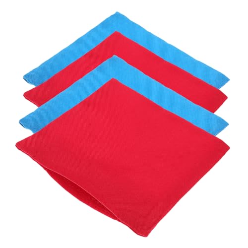 HEMOTON 4piezas Pequeñas para Lanzar Sin Relleno Divertido para Exteriores y Fiestas Familiares Juguetes Resistentes Rojo y Azul Entrenamiento Sensorial para Niño Niña