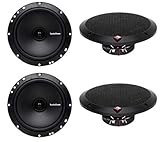 Rockford Fosgate R1675X2 6.75' 180W 2 Way Coaxial Car Stereo Speakers