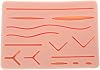 Suture Practice Pad Reusable Suture Pad 6.61'' X 4.61'' for Ideal for Suture Training Demonstra Suture Training Suture Pad 7 X 5 for Practice and Training Use
