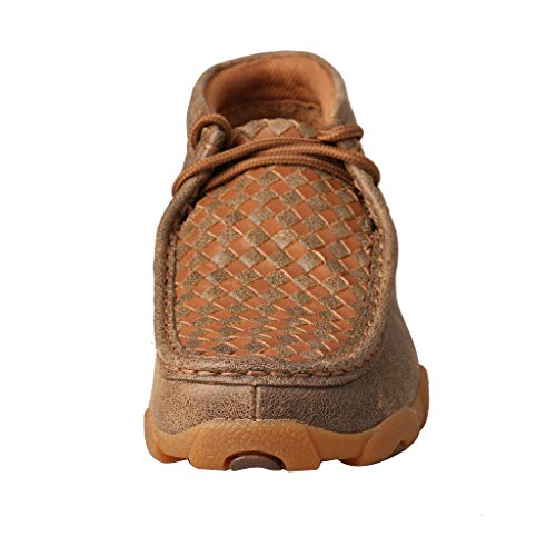 Twisted X Kids Chukka Driving Moc, Bomber & Tan, 6 M #TOP3
