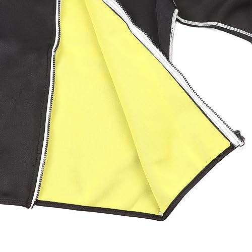 Alomejor Men Long Sleeve Wetsuit, Tight Fitting Elastic Breathable Diving Top with Warmth Preservation, for Fitness Yoga Weight Loss miniatura 2