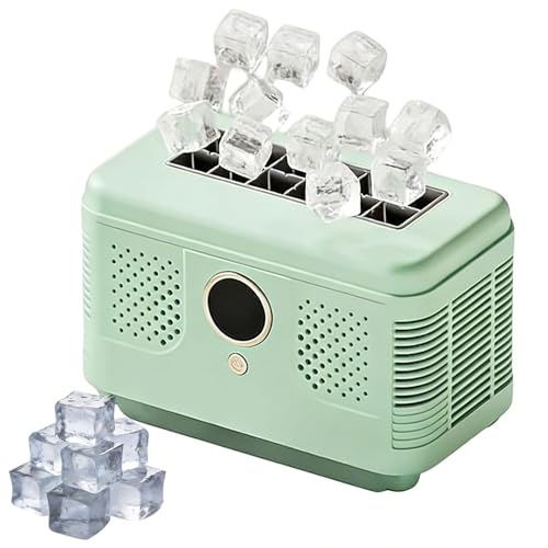 Machine à glaçons pour le camping : fraîcheur rapide avec cubes transparents