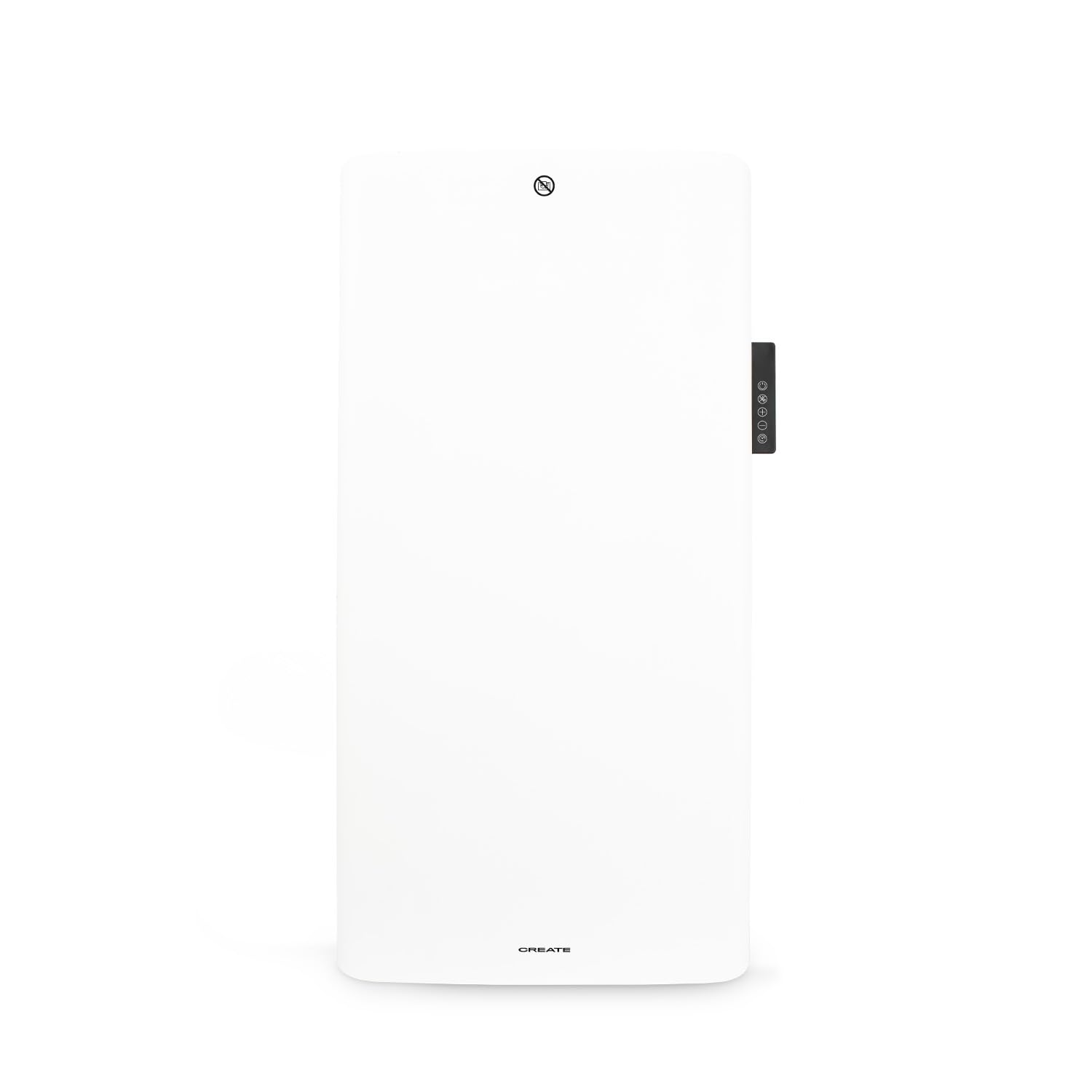 CREATE/WARM CLEAR/Convector eléctrico de pared con Wifi/Calentamiento rápido. Estancias de hasta 20m². Función detección de ventanas abiertas Control desde la App. Protección IP24. 2000W