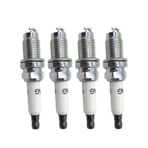 Bougies d'allumage Izfr6p7 97153 Lot de 4 pour Golf et Polo