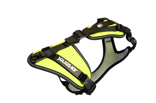 Mantrailing Essential Hundegeschirr, Größe: S, Neon