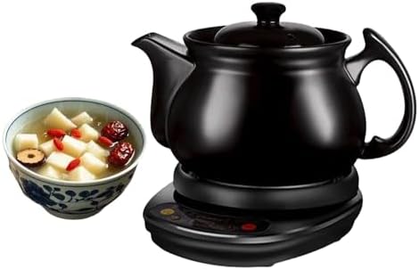 Olla Eléctrica Automática para Medicina China, 3.5L, Color Negro