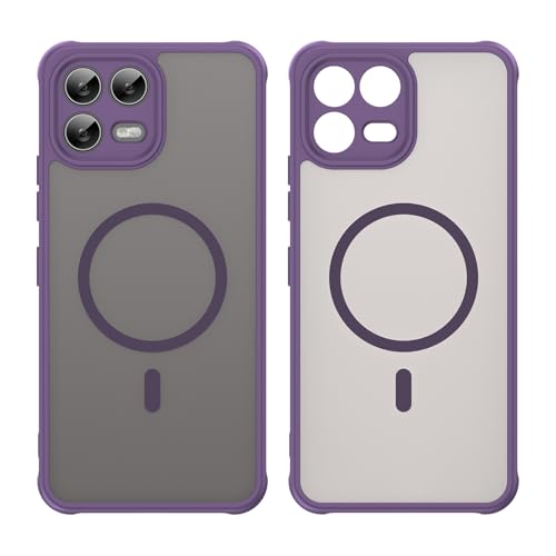 Image of Compatible with T-Mobile Revvl 8 Pro Case Cover,Compatible with MagSafe,Anti-Fall,Compatible with T-Mobile T Phone 3 Pro 5G Cell Protective Phone Case Purple