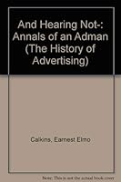 And Hearing Not Annals 0824067541 Book Cover