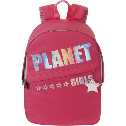 Mochila de Costas, Dermiwil, Planet Girls, Holográfica, G