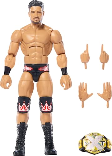 Mattel WWE Elite Action Figure & Accessories Series #119 6-inch Collectible Ethan Page with 25 Articulation Points & Swappable Hands