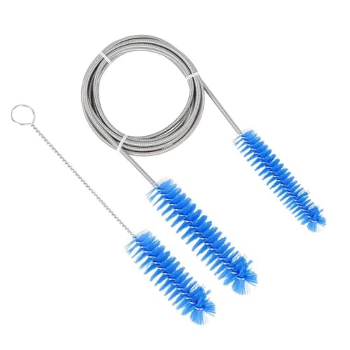 Yitaocity Universal CPAP Tube and Mask Cleaning Brush – Stainless Steel Cleaner for Hoses Wire Bristle Solution Portable, Flexible To Easily Clean Standard Tubing Kit (Blue), YT-70XC