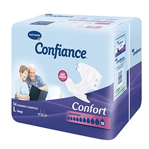 Hartmann Confiance Confort Absorption 10 Gouttes Taille L 14 changes complets