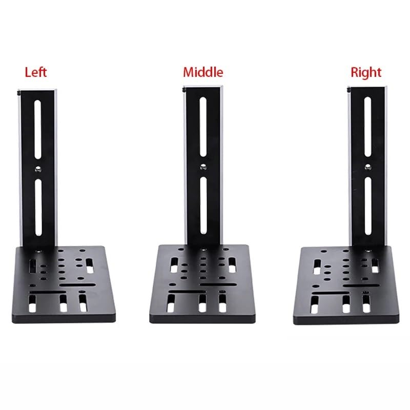 Telescopio plataforma de aluminio con placa inclinable ultragrande en L 4