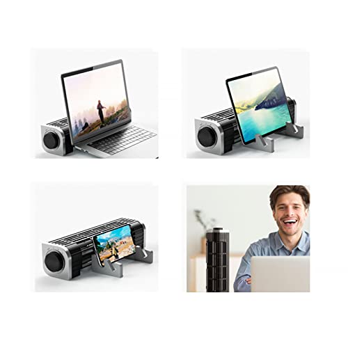RGB Laptop Cooling Pad Gaming Laptop Cooler Laptop Fan Cooling Stand 3 Gear Cooling Fan for 12-18 Inch Laptop - Image 5