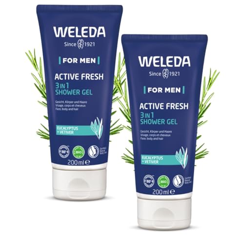 Weleda Gel Douche Énergisant Homme Lot de 2 x 200 ml