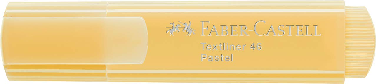 Faber-Castell Textliner 46 - Evidenziatore a forma di vaniglia, confezione da 50