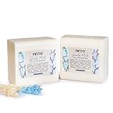 Pifito Goats Milk Melt and Pour Soap Base (2 lb) │ Premium 100% Natural Glycerin Soap Base │ Luxurious Soap Making Supplies