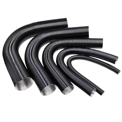 Luftkanal Heizungsschlauch Abgasrohrleitungen Heizungsschlauch Flexibel Aluminiumrohr für Auto Van Dieselheizung Air Diesel Heater (25mm)