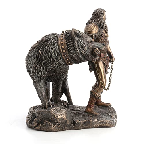Estatua Veronese Dios Nórdico de la Victoria Tyr 9 pulgadas miniatura 3