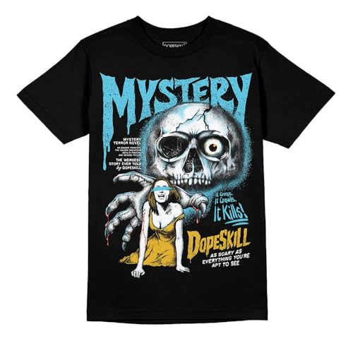 Image of DopeSkill Halloween Graphic Tee Streetwear Hip Hop Hypebeast Unisex T-Shirt Sneaker Colour Matching Shirts Spooky Graphic