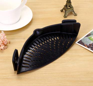 Always23 Kunststoffsieb mit Griff, 24,1 cm, 2er-Pack, 4 verschiedene Farben, Kunststoffsieb mit langem Griff Cover