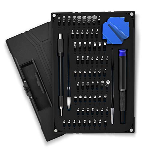 71 in 1 Schraubendreher Set,Reparatur Werkzeug mit 66 Magnetic Bits und einem Magnetisierer und Entmagnetisier für Smartphones, Tablets,