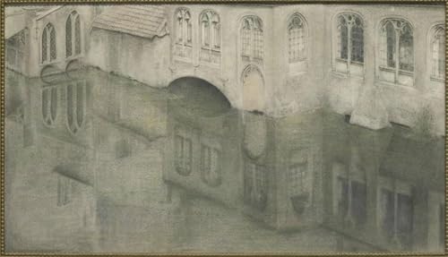 Affiche toile de Fernand Khnopff idéal pour la décoration de bureau et la réflexion calme