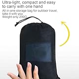 Hammock Fly Net | Adjustable Protection Cover with Storage Bag - Screen Shelter Tent | for Porch Patio Backyard Yard Garden Balcony Picnic Hiking Beach - Image 5