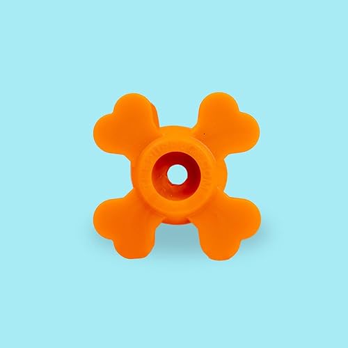 Miniatura 2 de Juguete para perros Pup Puck para masticadores agresivos. Juguetes masticables resistentes y duraderos para todas las razas de perros. Centro